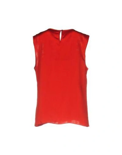 Shop Jonathan Saunders Top In Red
