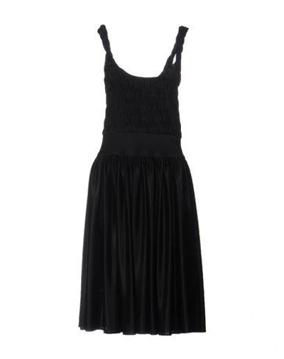 Shop Sophia Kokosalaki Midi Dress In Black