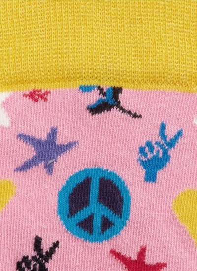 Shop Happy Socks Peace And Love Socks