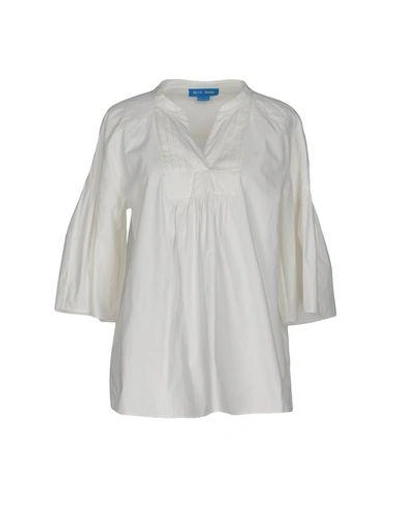 Shop M.i.h. Jeans Blouse In Ivory