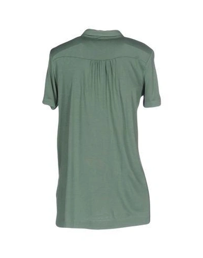 Shop Woolrich Polo Shirts In Green