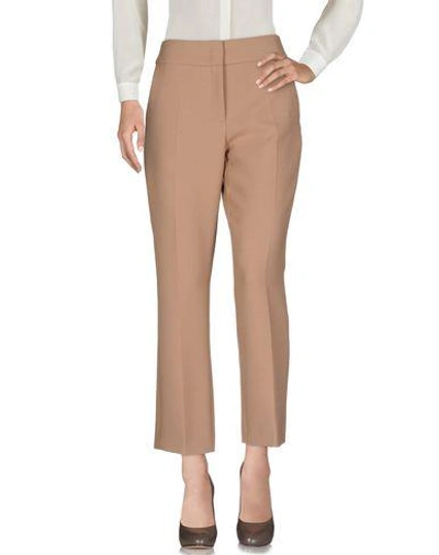 Shop Dorothee Schumacher Casual Pants In Light Brown