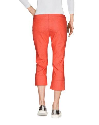 Shop Calvin Klein Jeans Est.1978 Denim Pants In Coral