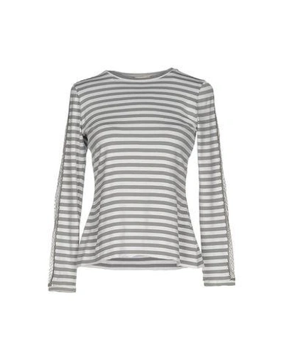 Shop Natasha Zinko T-shirt In Grey
