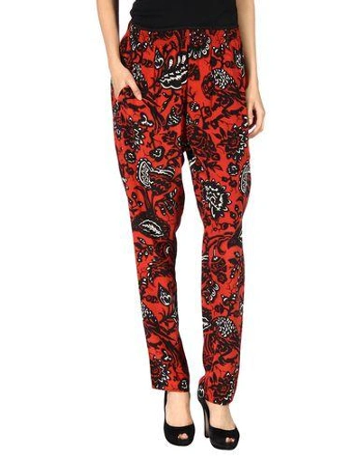 Shop Vanessa Bruno Casual Pants In Red
