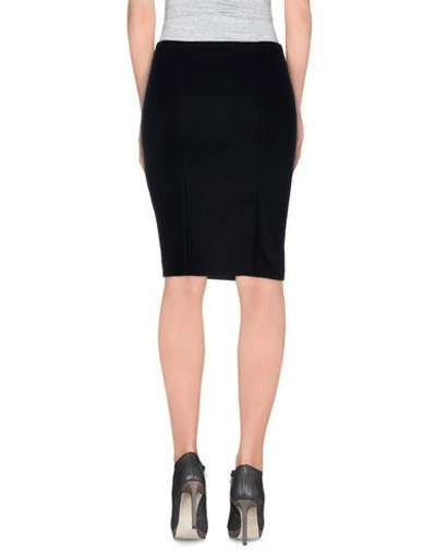 Shop Bouchra Jarrar Knee Length Skirt In Black
