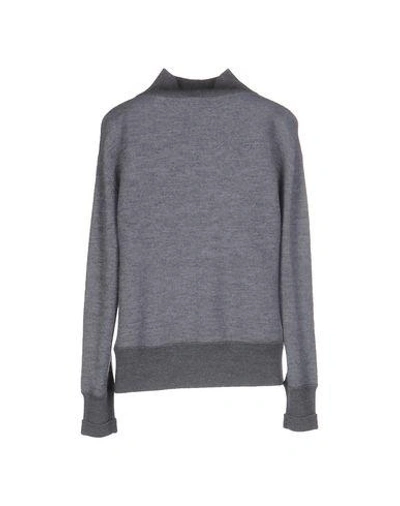 Shop Burberry Turtleneck In Grey