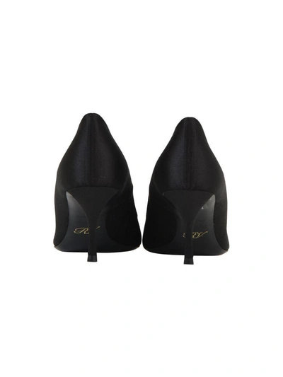 Shop Roger Vivier 65mm Rhinestones Pumps In Black