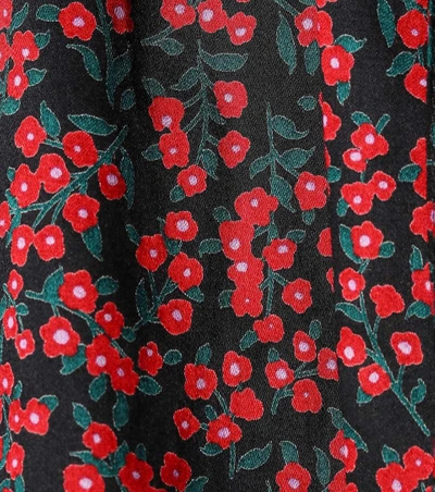 Shop Velvet Dalary Floral-printed Top In Multicoloured
