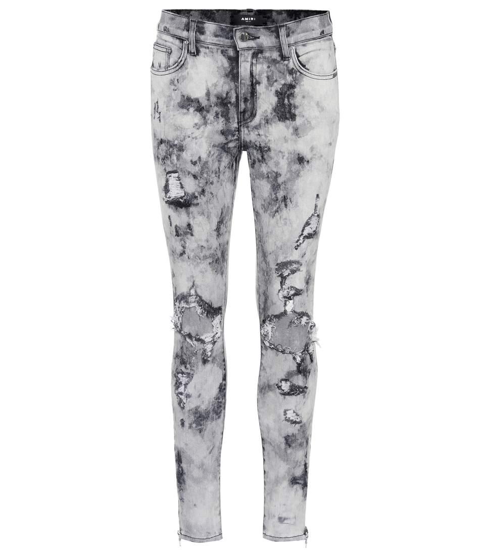 Amiri Skinny Jeans In Grey | ModeSens