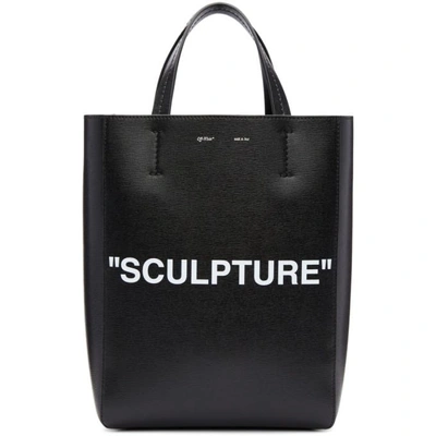 Shop Off-white Black Medium 'sculpture' New Tote