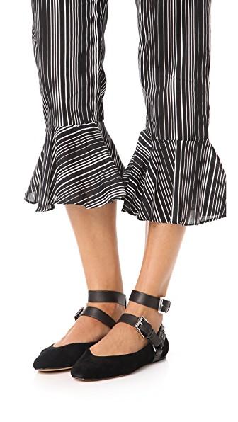 rebecca minkoff vivica ankle strap flat