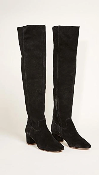 Shop Madewell Walker Boots In True Black