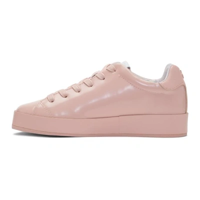 Shop Rag & Bone Rag And Bone Pink Rb1 Low Sneakers In 680 Pink