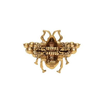 Shop Gucci Gold Bee Ring