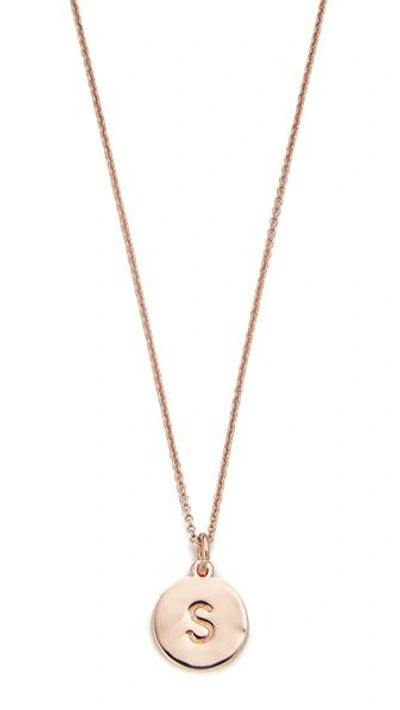 Shop Kate Spade Initial Pendant Necklace In S