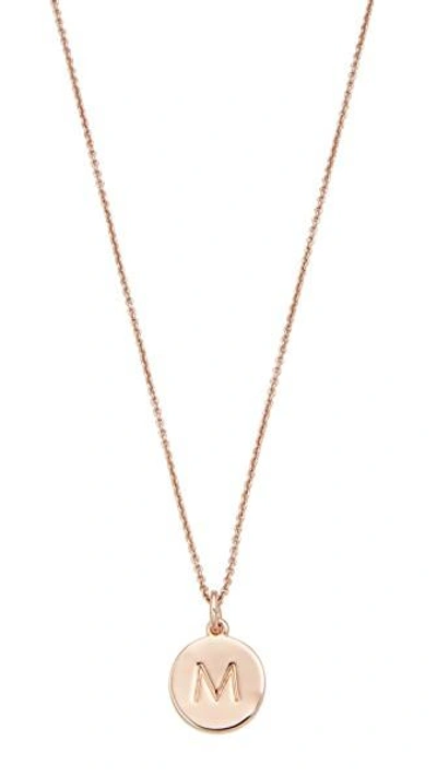 Shop Kate Spade Initial Pendant Necklace In M