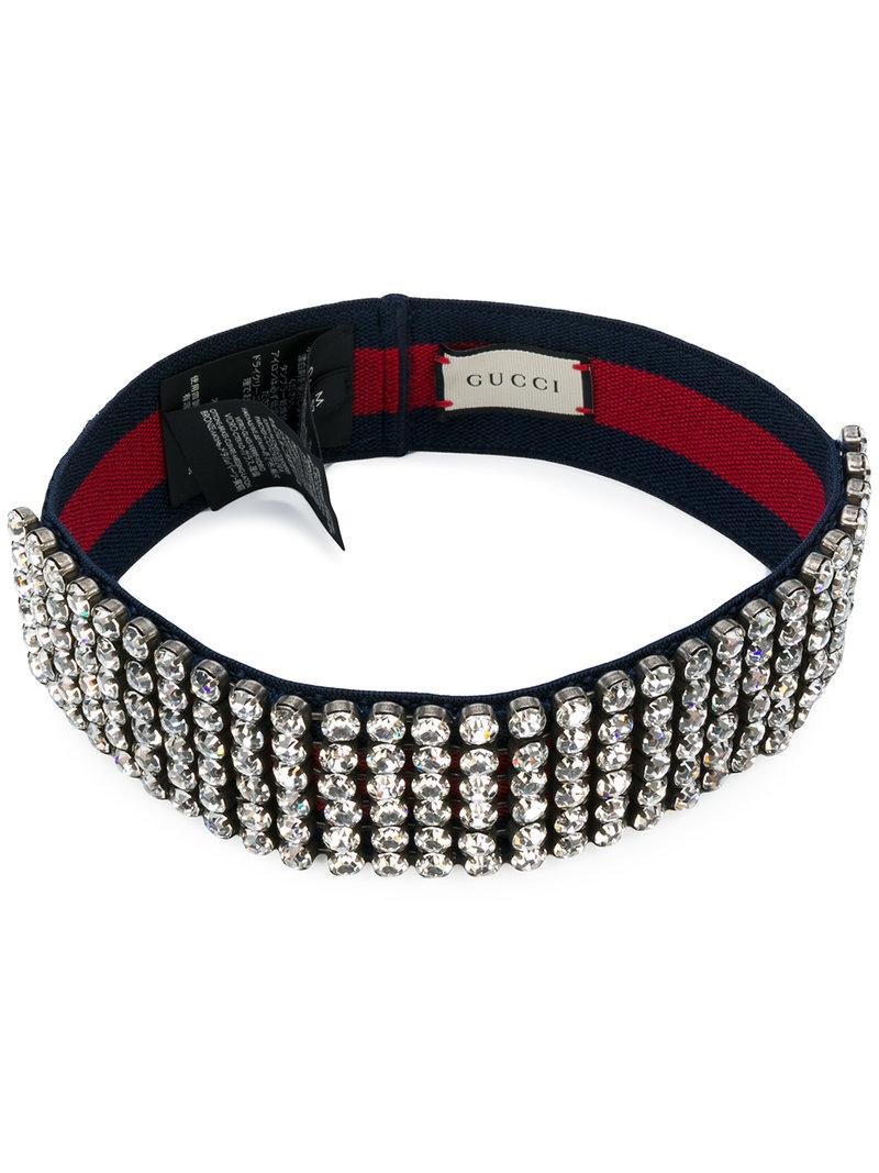 red and blue gucci headband