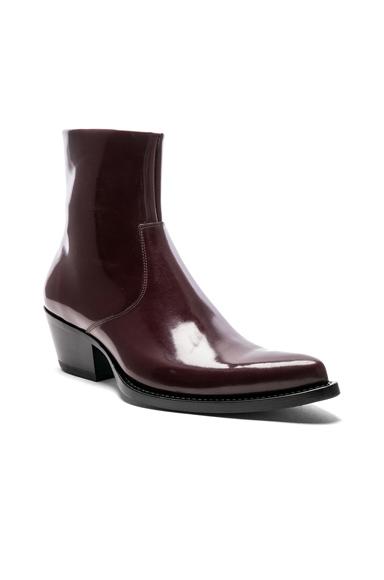 Calvin Klein 205w39nyc Squared-toe Leather Chelsea Boots ...