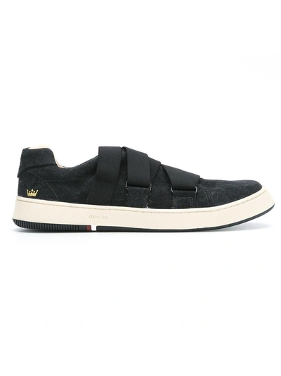 Shop Osklen Sneakers Mit Elastischen Bändern - Schwarz In Black