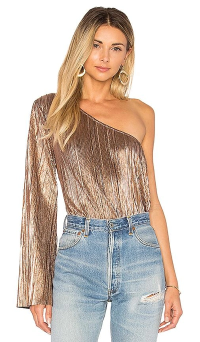 Shop House Of Harlow 1960 X Revolve Ross Top In Rose Gold