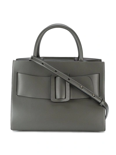 Shop Boyy Grey Bobby Leather Tote Bag