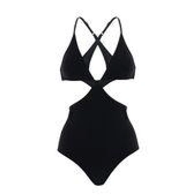 Shop Stella Mccartney Swimsuit In Black