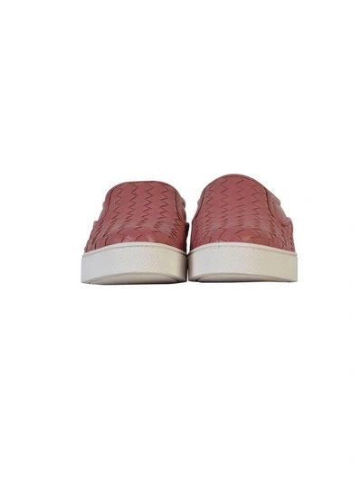 Shop Bottega Veneta Dodger Intrecciato Slip-on Sneaker In Pink