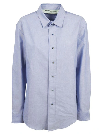 Shop Off-white Classic Formal Shirt In Blue