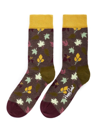 Shop Happy Socks Fall Leaf Socks