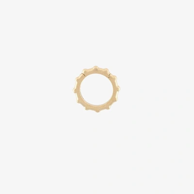 Shop Foundrae 18k Yellow Gold Dotted Annex Link Charm