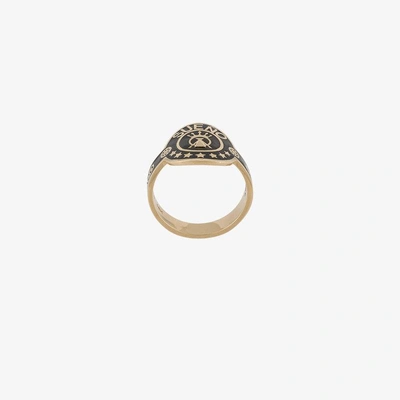 Shop Foundrae Dream Cigar Ring In Silver