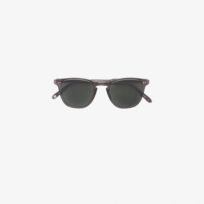 Shop Garrett Leight 'brooks 47' Sonnenbrille In Grey