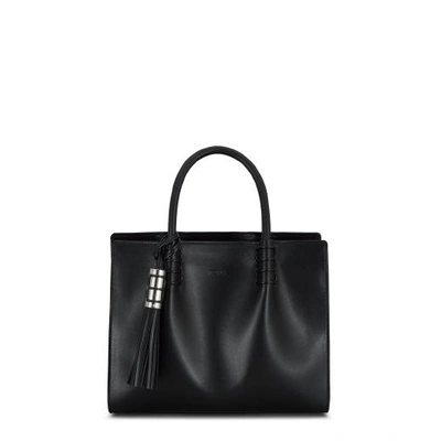 Shop Tod's Shopping Bag Mini In Black