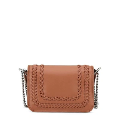 Shop Tod's Double T Crossbody Mini In Brown