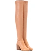 GABRIELA HEARST MATILDA LEATHER OVER-THE-KNEE BOOTS,P00282837