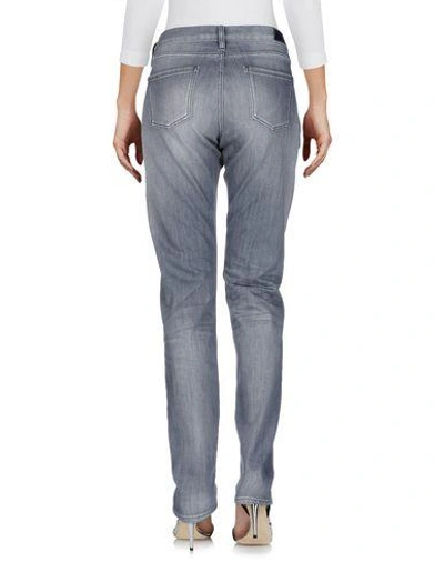 Shop Karl Lagerfeld Denim Pants In Grey