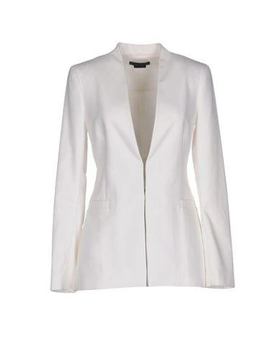 Shop Alice And Olivia Sartorial Jacket In White