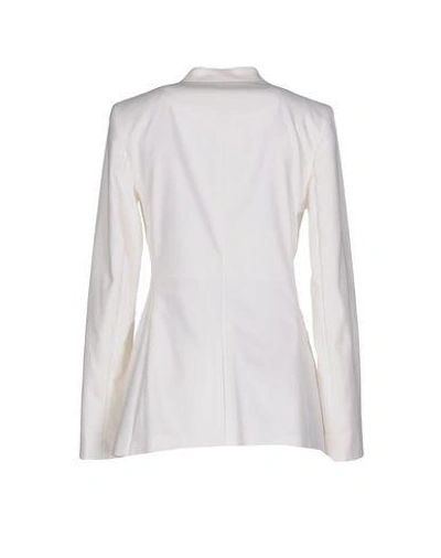 Shop Alice And Olivia Sartorial Jacket In White