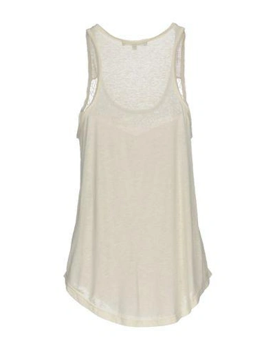 Shop Maje Top In Ivory