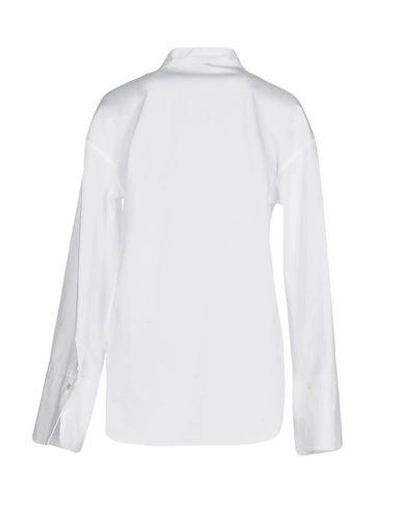 Shop Magda Butrym Shirts In White