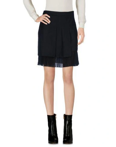 Shop Sandro Mini Skirt In Black
