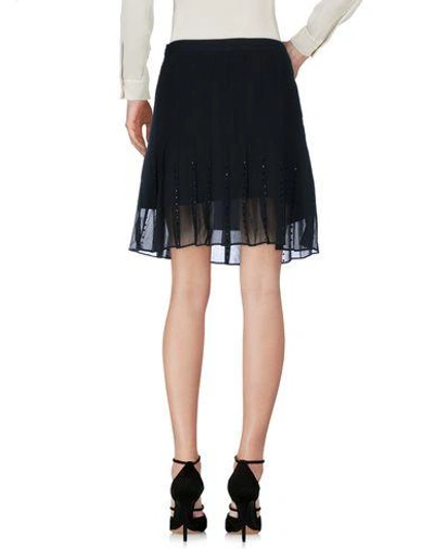 Shop Sandro Knee Length Skirt In Black