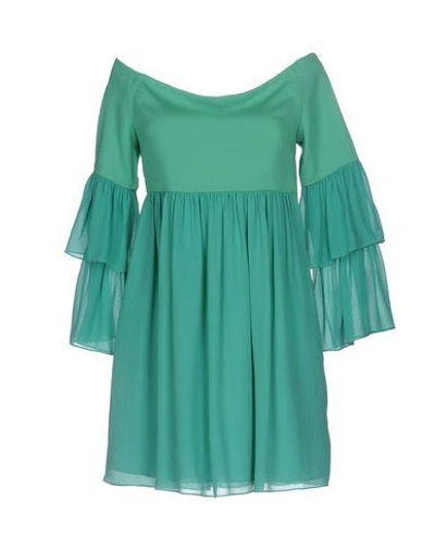 Shop Rachel Zoe Short Dress In Light Green