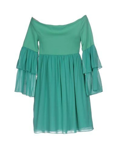Shop Rachel Zoe Short Dress In Light Green