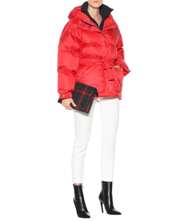 Shop Ienki Ienki Down Jacket In Red