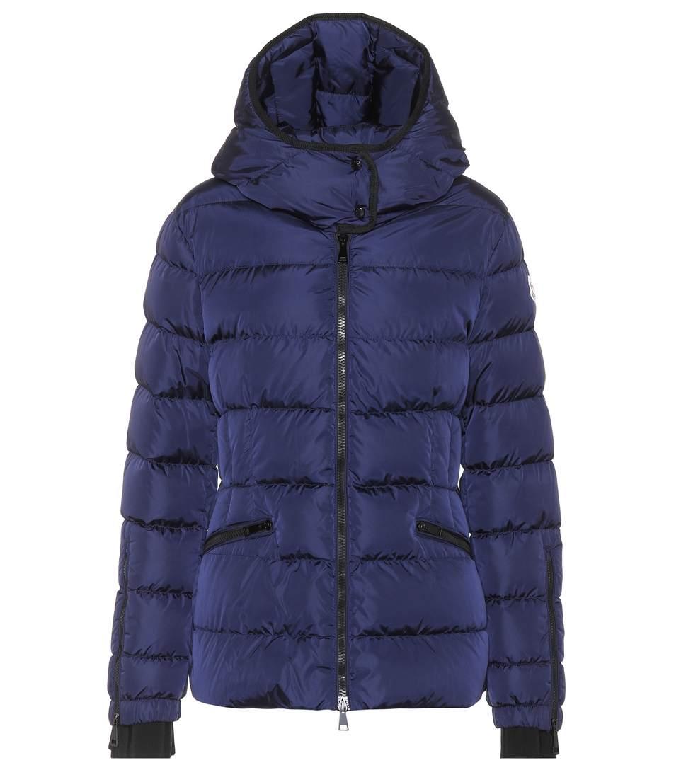 Moncler Betula Hooded Down Jacket In Blue | ModeSens