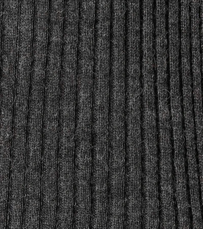 Shop Acne Studios Raine Alpaca-blend Sweater In Grey
