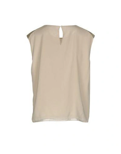 Shop Alice And Olivia Tops In Beige