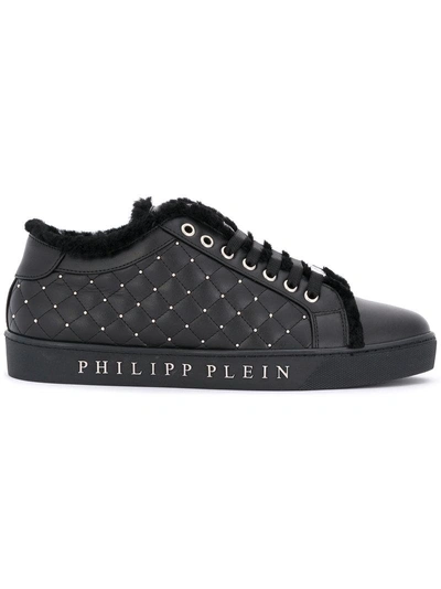 Shop Philipp Plein Edwards Sneakers - Black